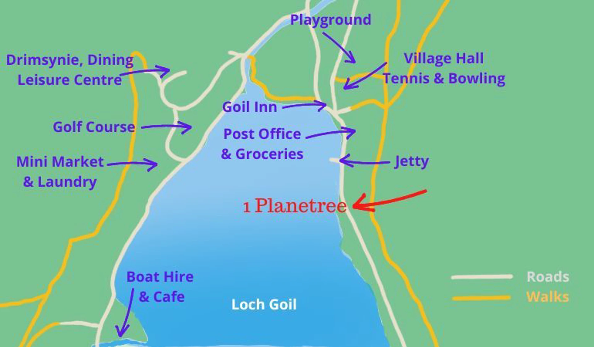 1 Planetree Cottage - Loch View Image 1