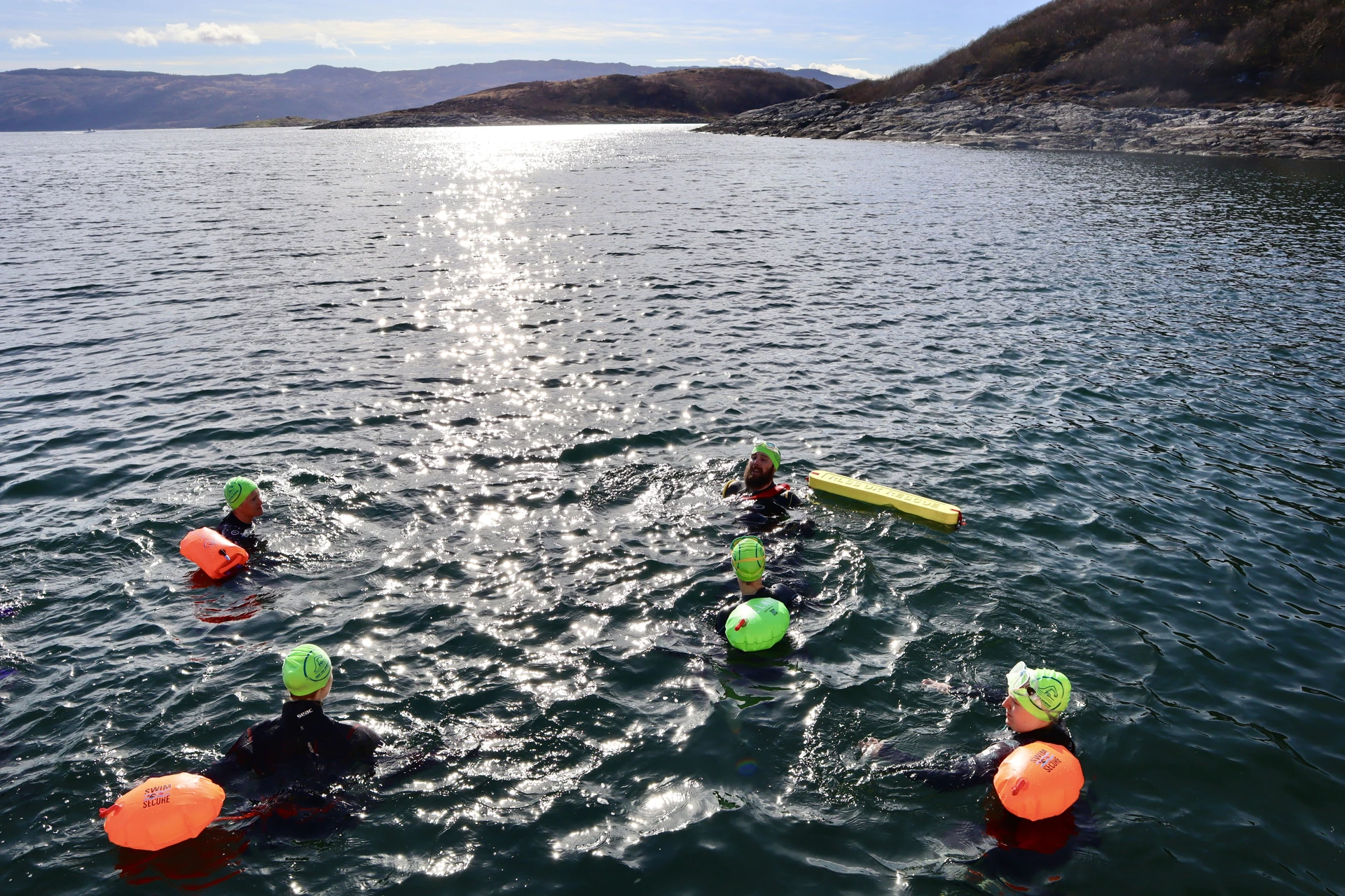 Dan Merman Group Photo Loch Fyne