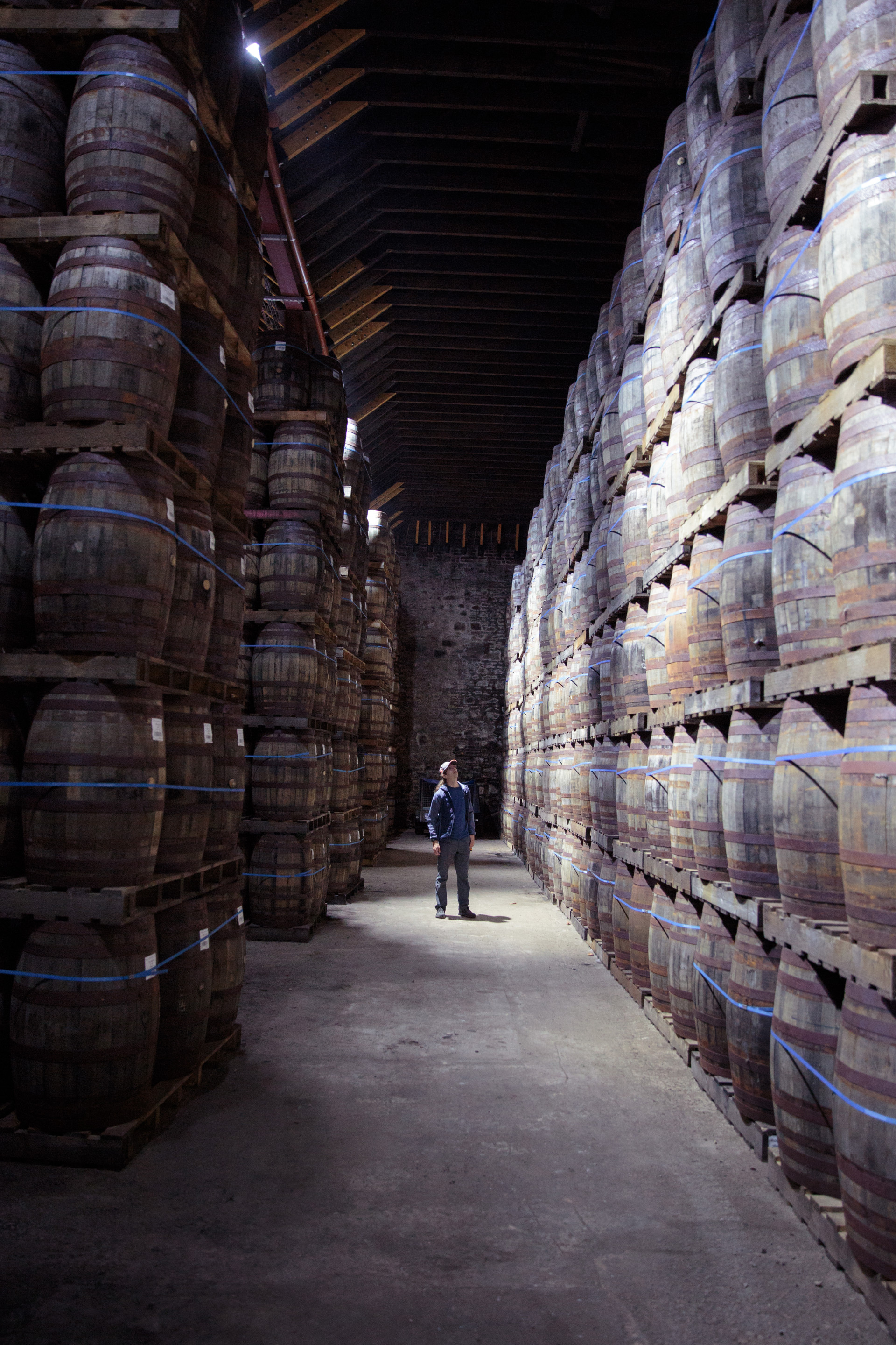 Background image - Glenscotia Distillery Casks