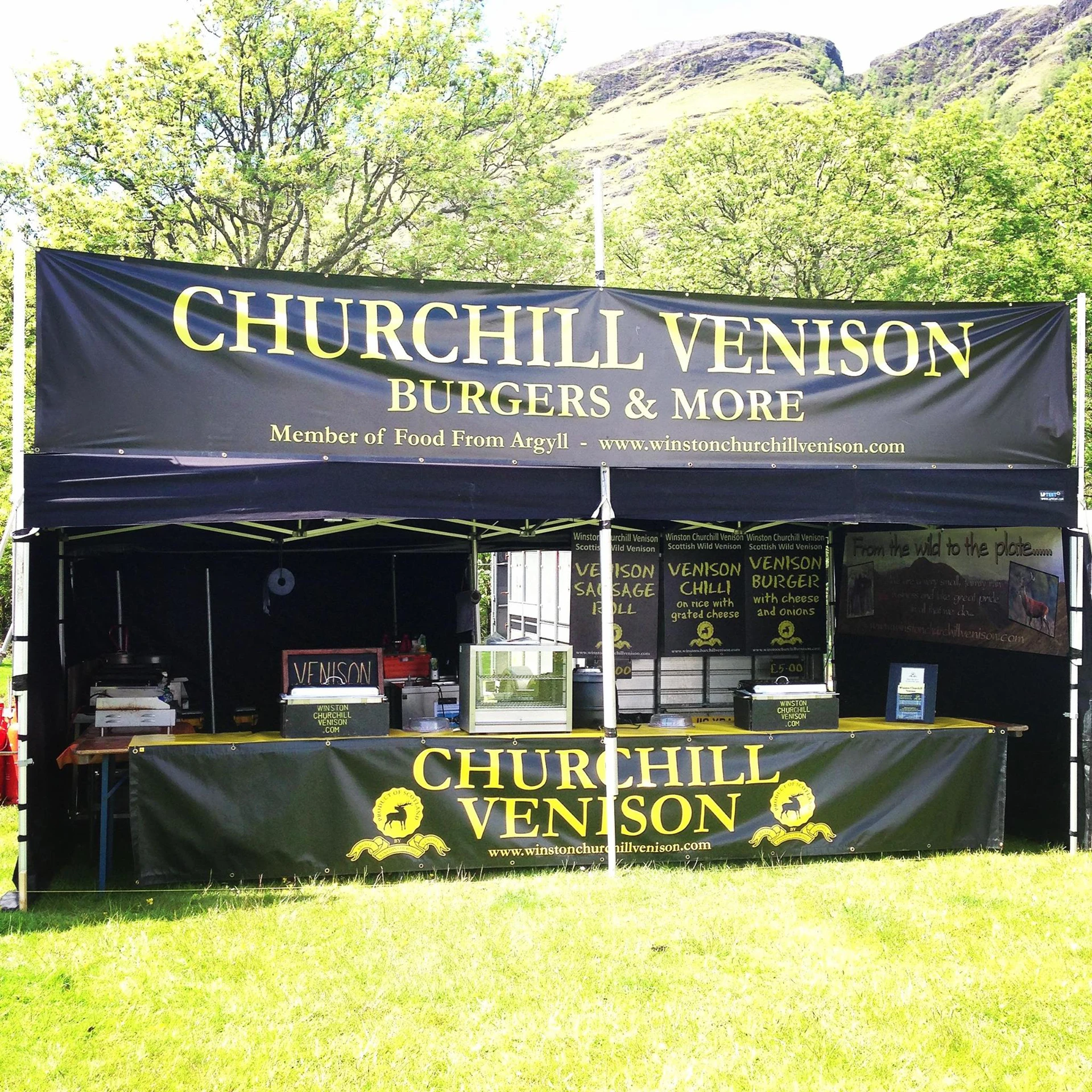 Winston Churchill Stand