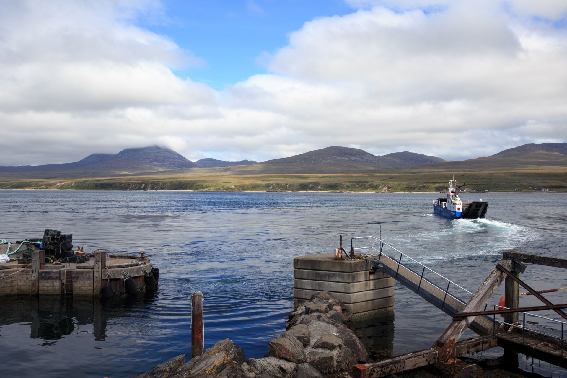 Background image - Port Askaig Jura Ferry