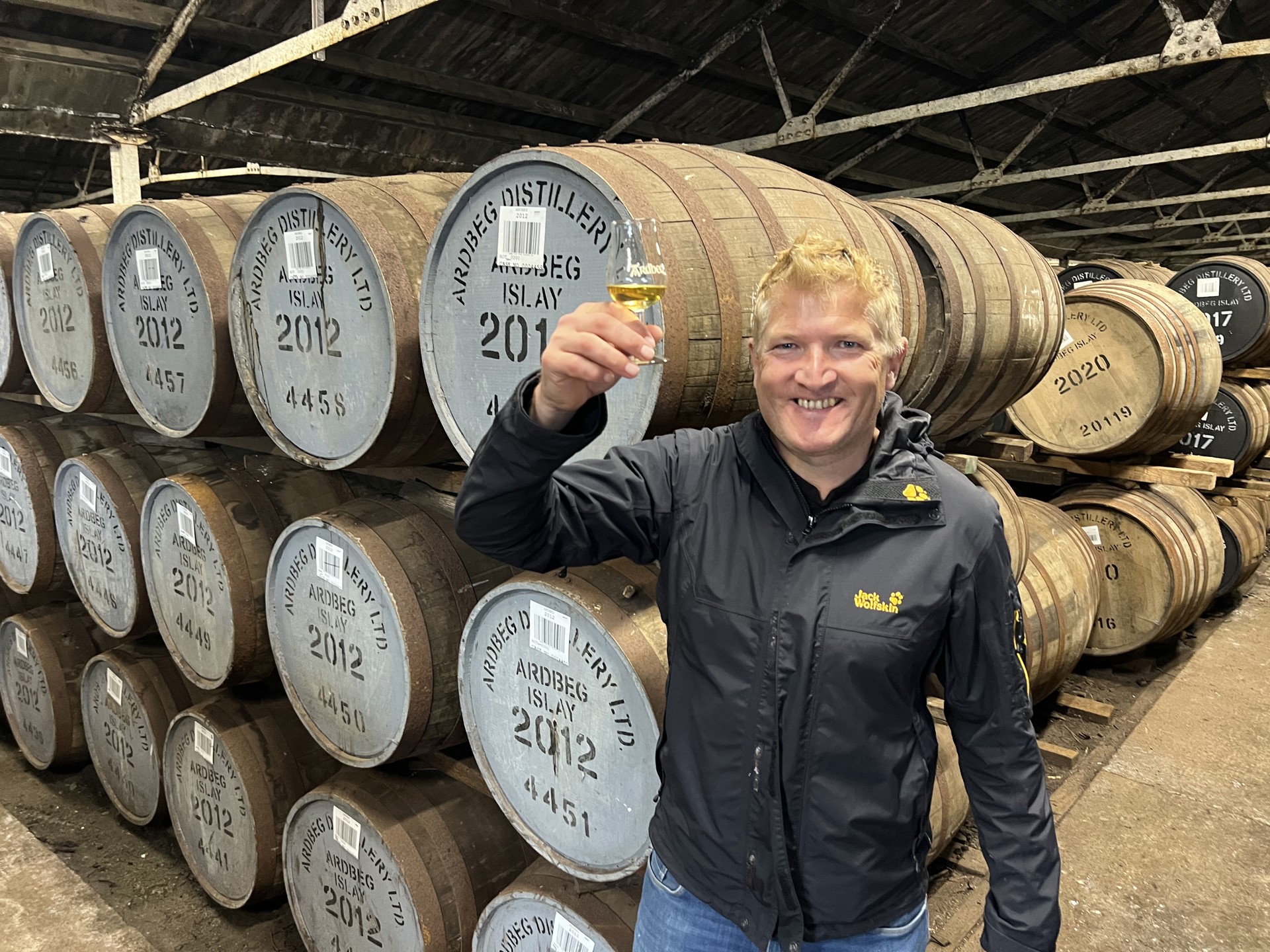 Robin At Ardbeg Distillery