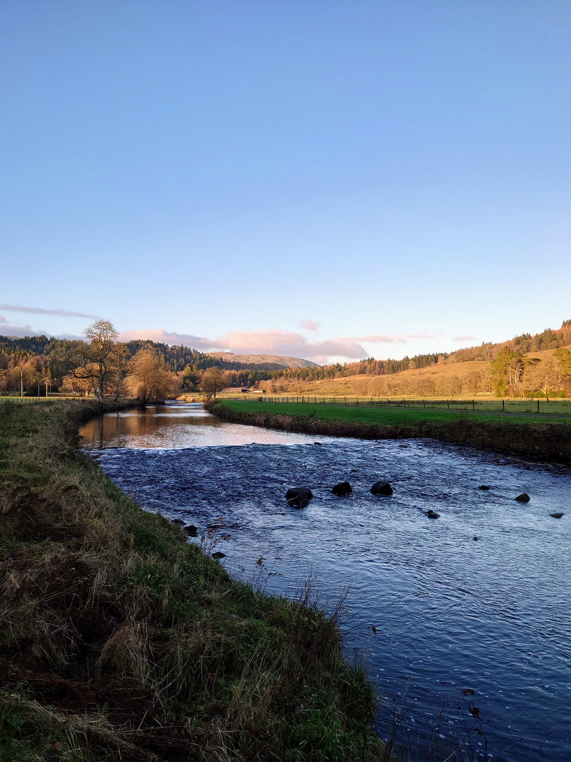 Salmon Leaps On The River Aray, Heathery Heights