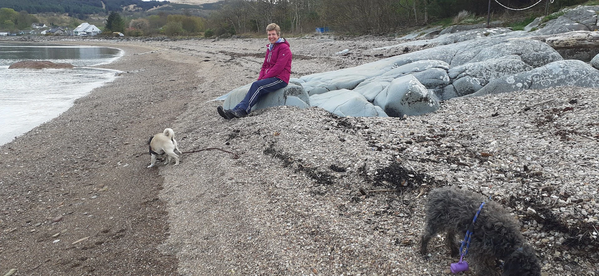 Beach Along From The Hostel