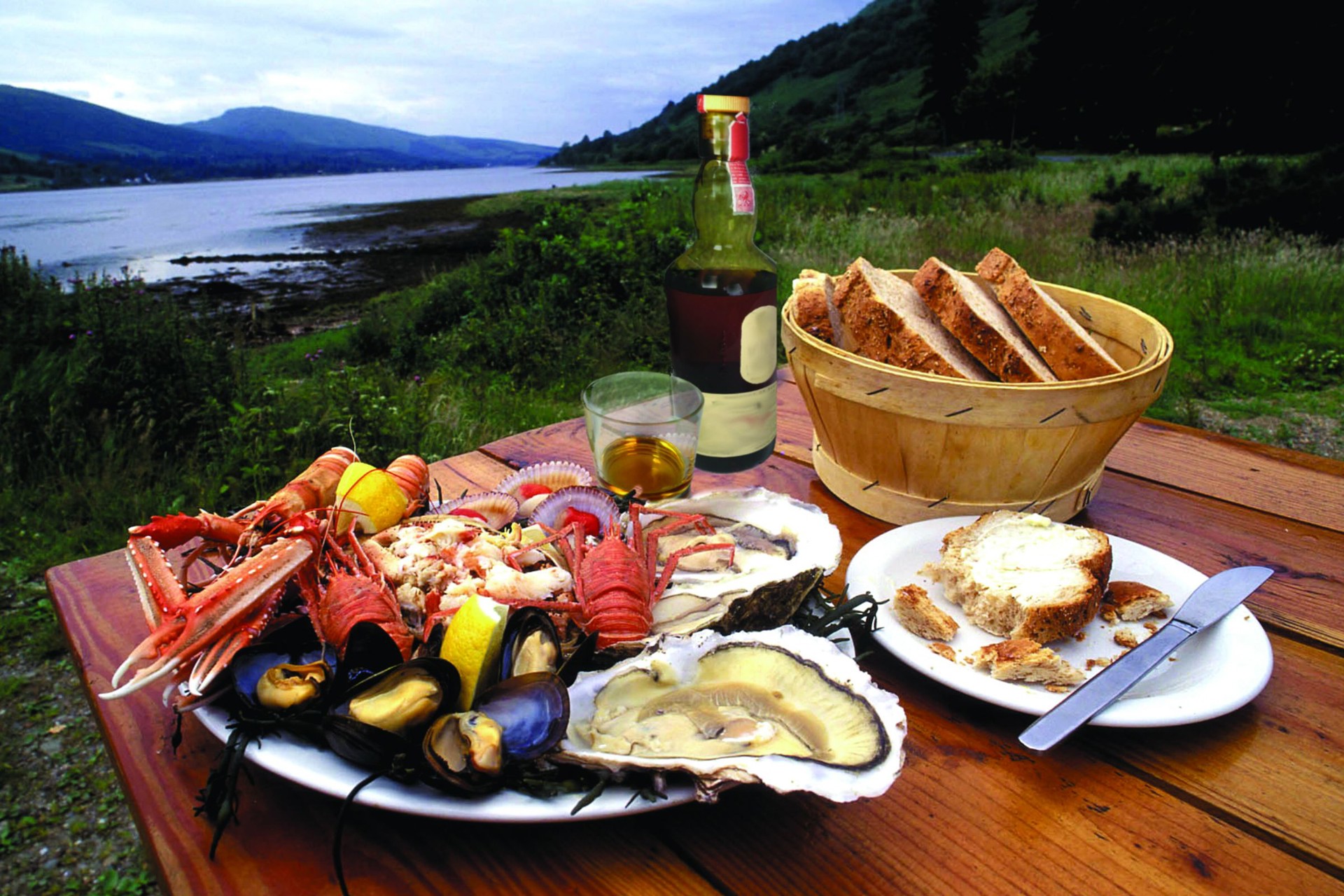 Shellfish Platter With Whisky