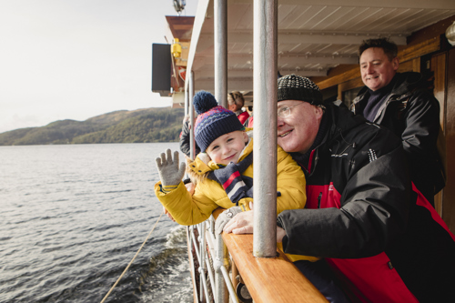 A trip on the PS Waverley is an activity for the whole family.